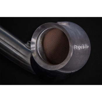 Downpipe décatalyseur en acier inoxydable Capristo Mercedes-Benz A45 (W177) 2020-2026 02MB08403025