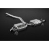 Stainless steel complete exhaust system with valve Capristo Mercedes-Benz A45 (W176) 2013-2018 02MB08403003