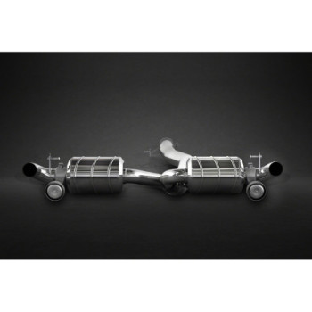 Komplett-Abgasanlage aus Edelstahl mit Klappe Capristo Mercedes-Benz A45 (W176) 2013-2018 02MB08403003