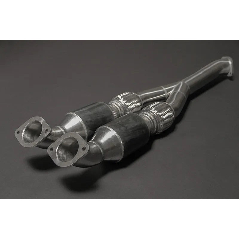 Tubo centrale Y-Pipe catalizzato in acciaio inox Capristo Nissan GTR MK3/4/Nismo 2009-2024 02NI09503016