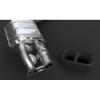 Système d'échappement complet en acier inoxydable avec valve Capristo Porsche Panamera Turbo/S (970) 2009-2015 02PO04703004