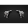 Système d'échappement complet avec valve et embouts en carbone Capristo Porsche Panamera GTS (971) 2016-2023 02PO04703012-B
