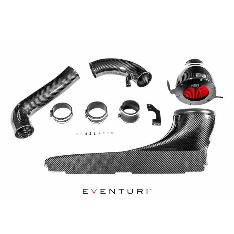 Carbon fibre intake Eventuri Audi RS3 8V Gen 1 right-hand drive 2015-2017 EVE-8VRS3-CF-RHD-INT