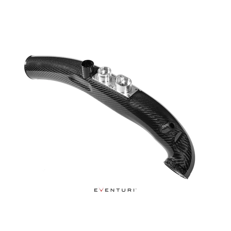 Turbo tube in carbonio Eventuri Mercedes A35 AMG, CLA35, GLA35, GLB35 facelift dal 2023 2023-2026 EVE-A35FL-CF-CHG