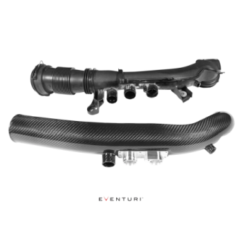Turborohr aus Carbon Eventuri Mercedes A35 AMG, CLA35, GLA35, GLB35 facelift ab 2023 2023-2026 EVE-A35FL-CF-CHG