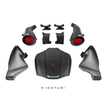 Carbon fibre intake Eventuri Mercedes C190/R190 AMG GTR, GTS, GT gloss finish 2015-2021 EVE-AMGGT-CF-INT