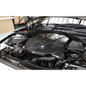 Cubierta motor de carbono Eventuri BMW B58 F Series M140i, M240i, M340i 2015-2021 EVE-B58F-CF-ENG