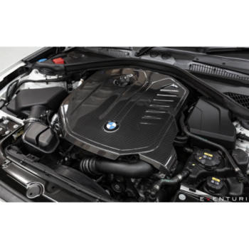 Cache moteur en carbone Eventuri BMW B58 F Series M140i, M240i, M340i 2015-2021 EVE-B58F-CF-ENG