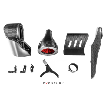 Aspirazione in carbonio Eventuri Audi B9 RS5/RS4 con condotto secondario 2017-2024 EVE-B9RS5-CF-INT