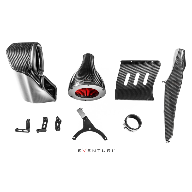 Aspirazione in carbonio Eventuri Audi B9 RS5/RS4 con condotto secondario 2017-2024 EVE-B9RS5-CF-INT