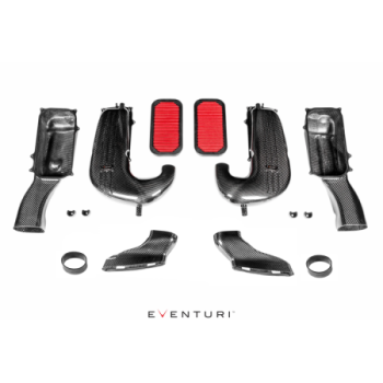 Aspirazione in carbonio Eventuri Mercedes AMG C63/C63S tutte le versioni con condotti in carbonio 2015-2021 EVE-C63S-CF-INT