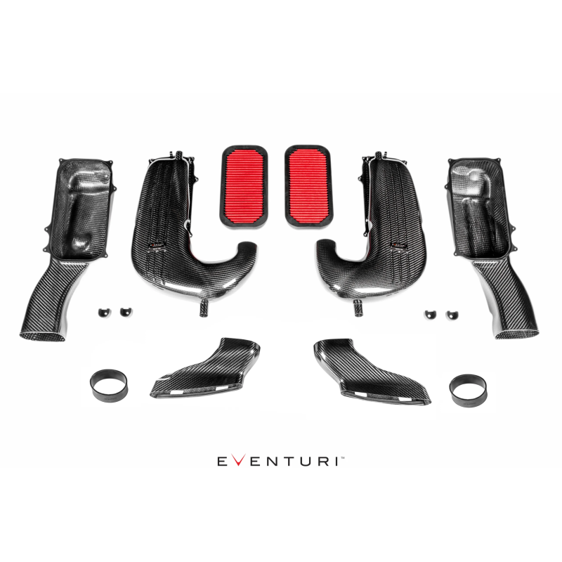 Admisión de carbono Eventuri Mercedes AMG C63/C63S tutte le versiones con conductos in carbono 2015-2021 EVE-C63S-CF-INT
