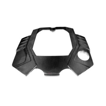 Copri motore in carbonio Eventuri Audi C8 RS6 RS7 finitura lucida 2020-2026 EVE-C8RS6-CF-ENG