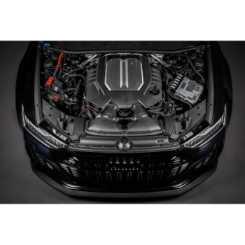Motorabdeckung aus Carbon Eventuri Audi C8 RS6 RS7 glänzende Oberfläche 2020-2026 EVE-C8RS6-CF-ENG