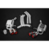Système d'échappement complet avec valve ECE et embouts en carbone Capristo Audi RS5 (F5) Coupe 2017-2019 02AU00503013-B