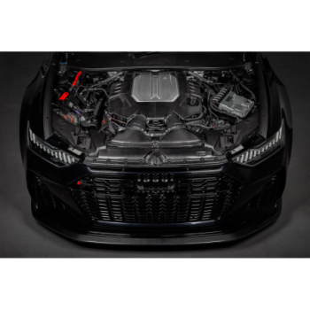 Admission en carbone Eventuri Audi C8 RS6 RS7 finition brillante 2020-2026 EVE-C8RS6-CF-INT