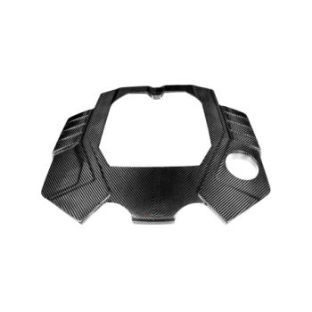 Motorabdeckung aus Carbon Eventuri Audi C8 RS6 RS7 matte Oberfläche 2020-2026 EVE-C8RS6-CFM-ENG