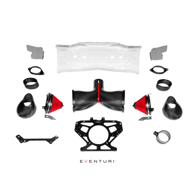 Copri motore in carbonio Eventuri C8 Corvette Stingray 2020-2026 EVE-C8VT-CF-ENG