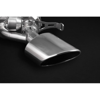 Sistema di scarico completo con valvola ECE e terminali ovali Capristo Audi RS5 (F5) Coupe 2017-2019 02AU00503014