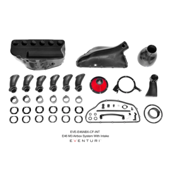 Airbox Hybrid aus Carbon Eventuri BMW E46 M3 Hybrid mit Ansaugsystem 2000-2006 EVE-E46ABX-CF-INT