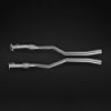 Tubi sostitutivi pre-silenziatore in acciaio inox Capristo Audi RS5 (F5 Facelift) Sportback 2020-2025 02AU00503015