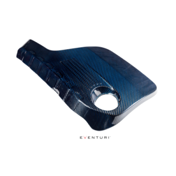 Copri motore in carbonio Eventuri BMW F8X M3/M4 finitura opaca 2014-2020 EVE-F8XM-CFM-ENG