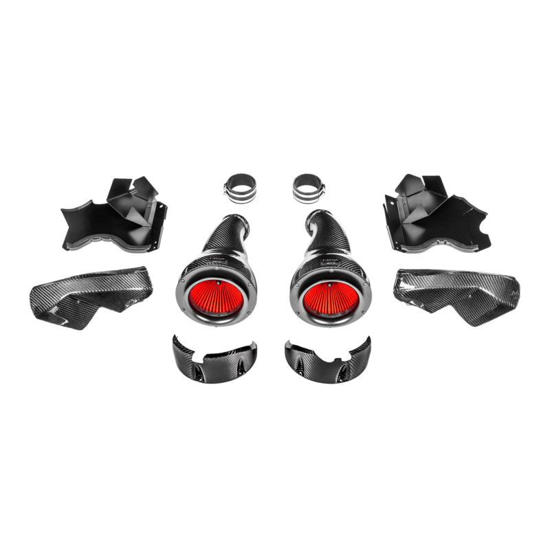 Carbon fibre intake Eventuri BMW F9X M5/M8 with shrouds 2018-2024 EVE-F9XM5M8-CF-INT