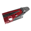 Cubierta motor de carbono Eventuri Honda Civic Type R FK8 / FK2 rojo e negro 2015-2021 EVE-FK8FK2-ENG