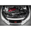 Carbon fibre cover engine Eventuri Honda Civic Type R FK8 / FK2 red e black 2015-2021 EVE-FK8FK2-ENG