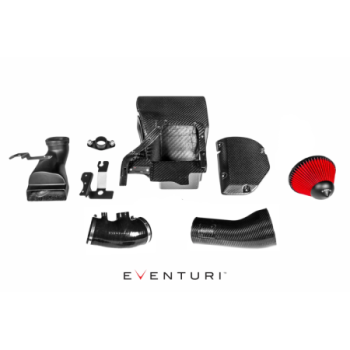 Carbon fibre pipe MAF Eventuri FK8 V2 MAF Tube e kit silicone hoses 2017-2021 EVE-FK8V2-CF-MAF