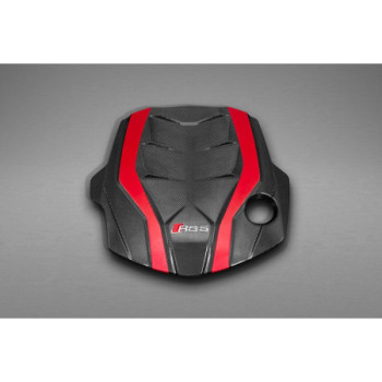 Copertura motore carbonio Capristo Audi RS5 (F5 Facelift) Coupe 2020-2025 03AU00510004KG
