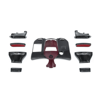 Carbon fibre intake Eventuri Mercedes G63 W463, W463A, W464 – engine M177 2018-2024 EVE-G63AMG-CF-INT