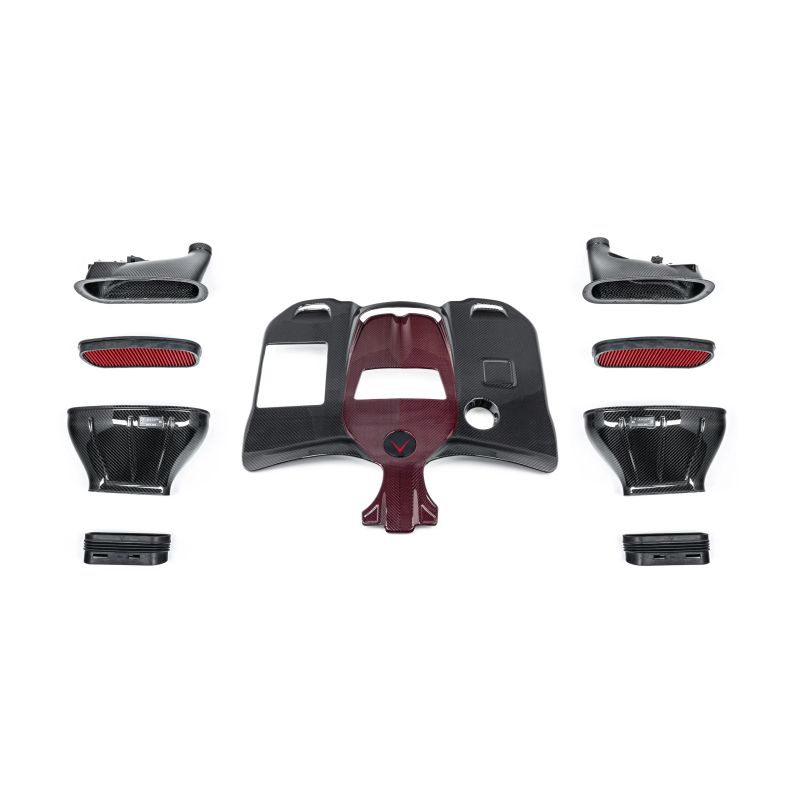 Ansaugsystem aus Carbon Eventuri Mercedes G63 W463, W463A, W464 – Motor M177 2018-2024 EVE-G63AMG-CF-INT