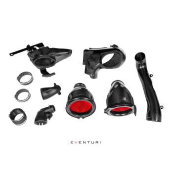 Kit conversione aspirazione per barra duomi CSL Eventuri BMW G8X M3/M4 finitura lucida 2022-2026 EVE-G8XCSL-CF-KIT
