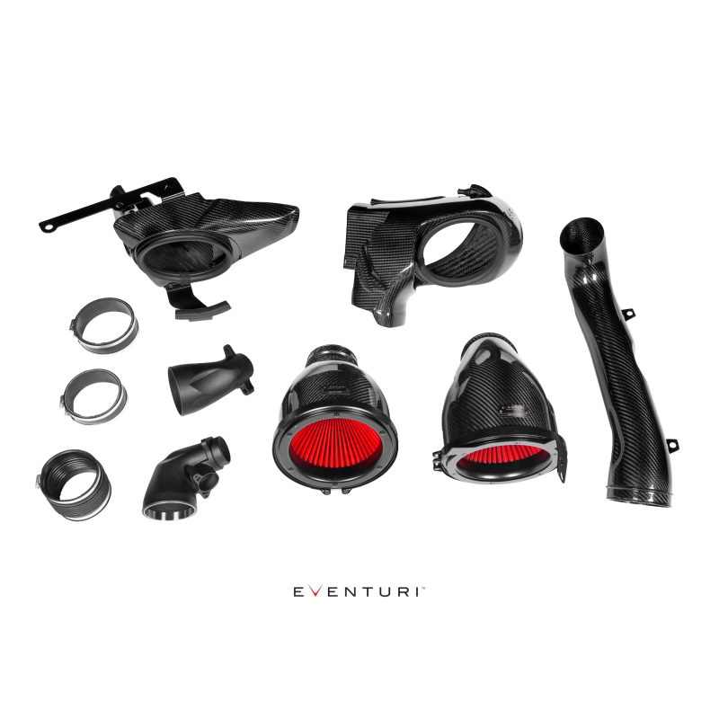 Aspirazione in carbonio Eventuri BMW G8X M3/M4 compatibile con tutte le barre duomi - finitura opaca 2021-2026