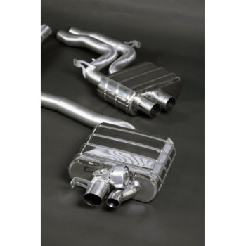 Stainless steel complete exhaust system with valve Capristo Audi RS5 (B8) 2010-2015 02AU00503001