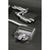 Stainless steel complete exhaust system with valve Capristo Audi RS5 (B8) 2010-2015 02AU00503001
