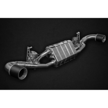 Endschalldämpfer mit Klappe und Carbon-Endrohre Capristo Aston Martin Vantage/AMR (M177) 2018-2026 02AM05003021-B