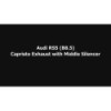 Komplett-Abgasanlage aus Edelstahl mit Klappe Capristo Audi RS5 (B8) 2010-2015 02AU00503001