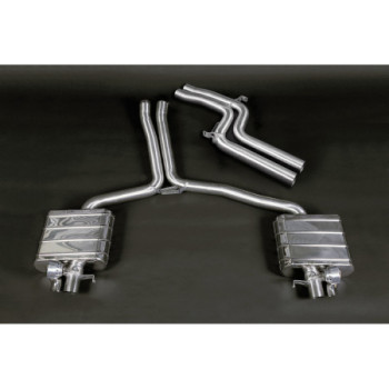 Système d'échappement complet en acier inoxydable avec valve Capristo Audi RS5 (B8) 2010-2015 02AU00503025