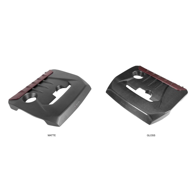 Cache moteur en carbone Eventuri Toyota GR Yaris - finition mate 2020-2026 EVE-GR4-CFM-ENG