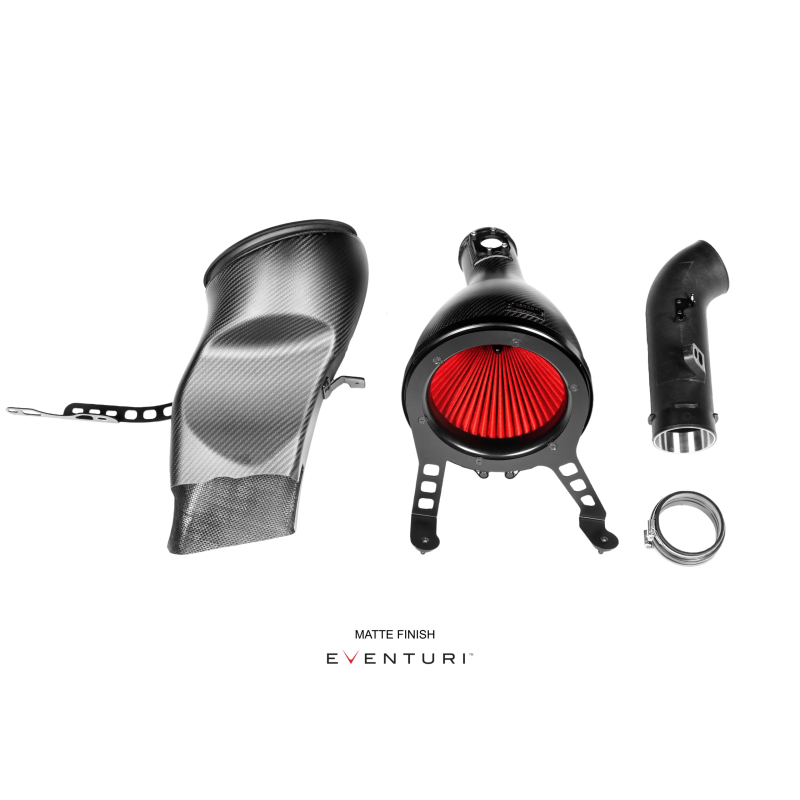 Aspirazione in carbonio Eventuri Toyota GR Yaris full black finitura opaca 2020-2026 EVE-GR4-CFM-INT