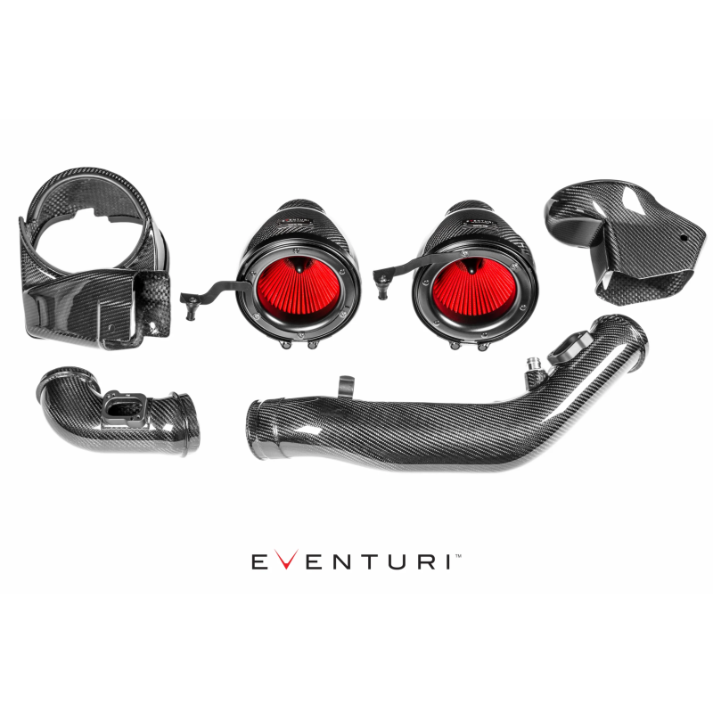 Ansaugsystem aus Carbon Eventuri BMW F87 M2 Competition matte Oberfläche 2018-2021 EVE-M2C-CFM-INT