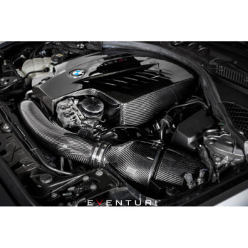 Admisión de carbono Eventuri V2 BMW F87 M2, F2X M135i, M235i, F3X 335i, 435i 2012-2018 EVE-N55V2-CF-INT
