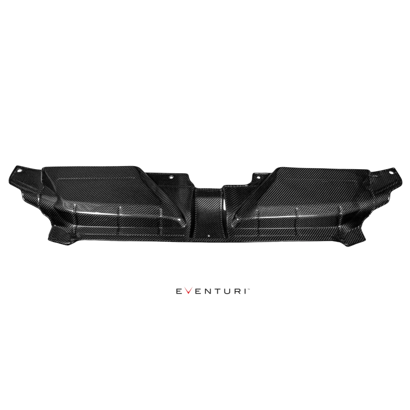 Carbon fibre cover crossmember front Eventuri Audi B8 RS5 Facelift 2010-2015 EVE-RS5-CF-SLM