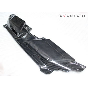 Carbon fibre cover crossmember front Eventuri Audi B8 RS5 Facelift 2010-2015 EVE-RS5-CF-SLM