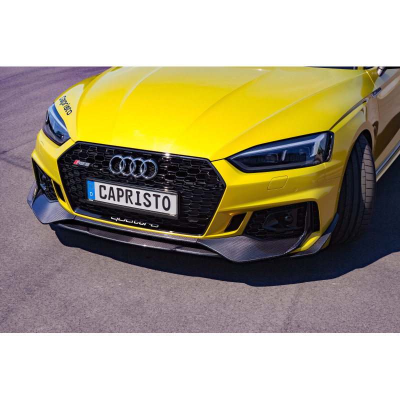 Spoiler avant carbone Capristo Audi RS4 (B9/8W) 2018-2025 03AU00510001KG