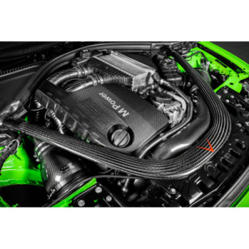 Carbon fibre turbo tube Eventuri BMW S55 - set of 2 2014-2021 EVE-S55-CF-CHG