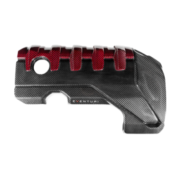 Carbon fibre cover engine Eventuri Audi RS3 Gen 2 / TTRS 8S black e red 2017-2020 EVE-ST38V8S-CF-ENG