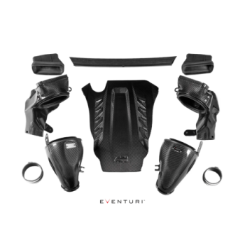 Admisión de carbono Eventuri BMW F95 X5M, X6M, G09 XM - acabado brillante 2020-2026 EVE-X56M-CF-INT